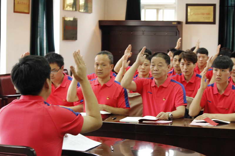 国家武术散打队党支部在西安成立